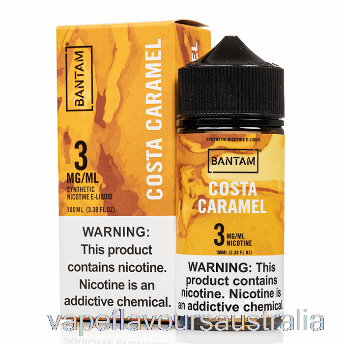 Vape Australia Costa Caramel - Bantam Vape - 100mL 0mg